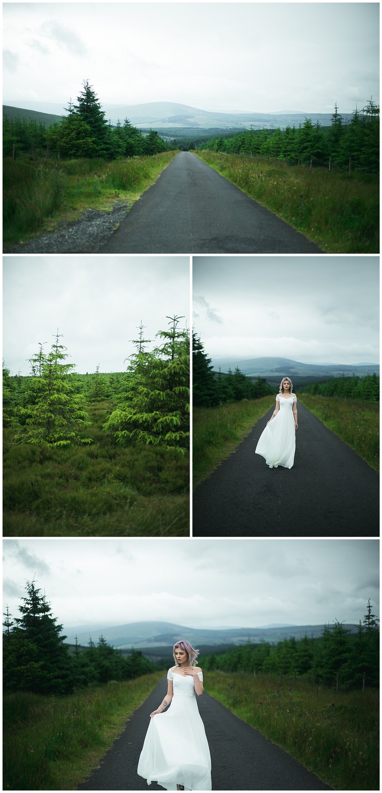 Wicklow Mountains Bridal Shoot by Wild Things Wed Photography 