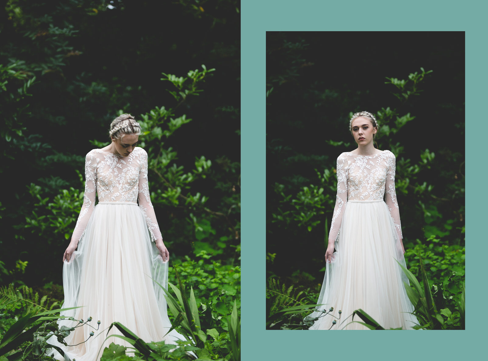 Dreamy tulle & lace wedding dress from Alicia May Bridal 