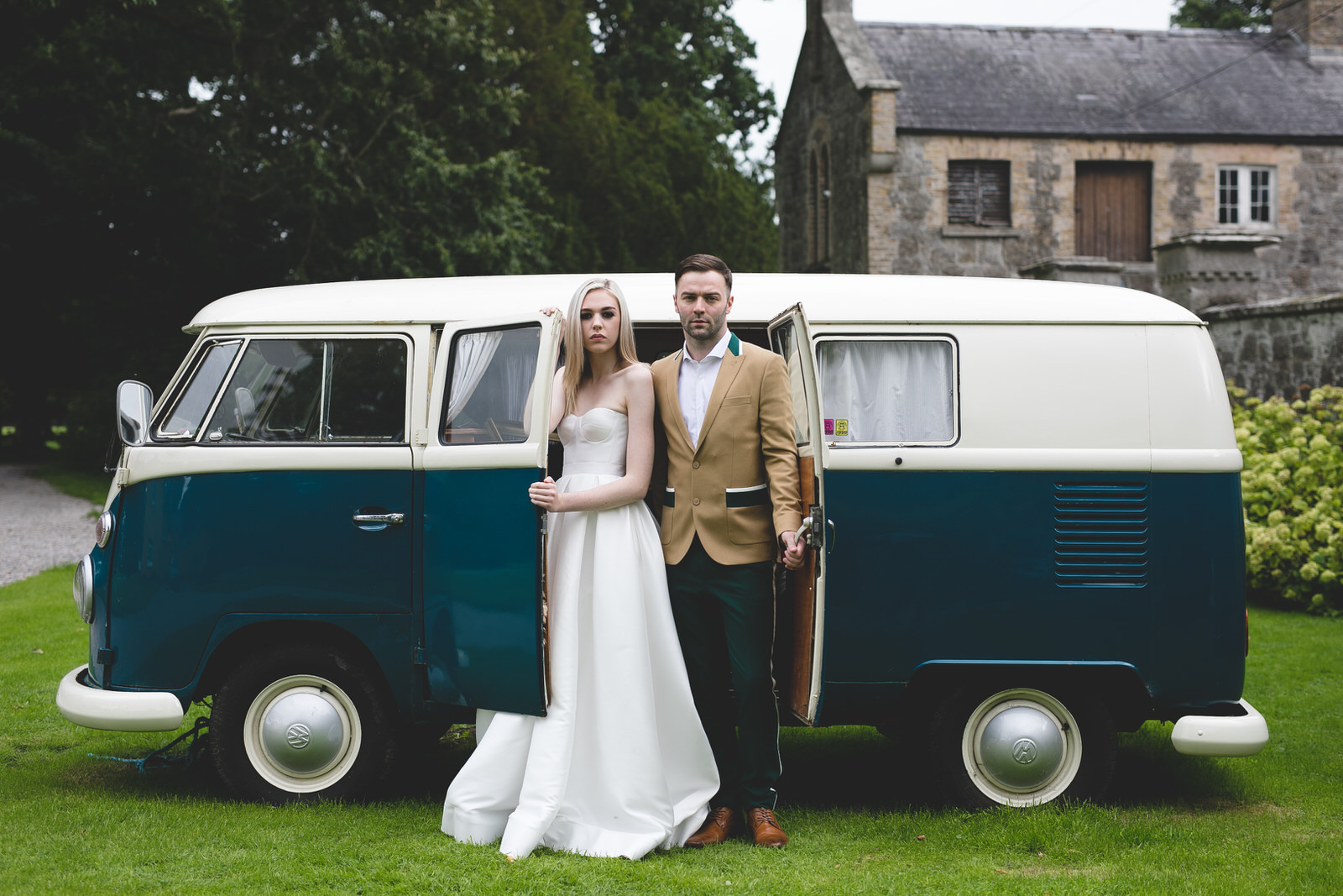 VW Camper Van at Maritnstown House