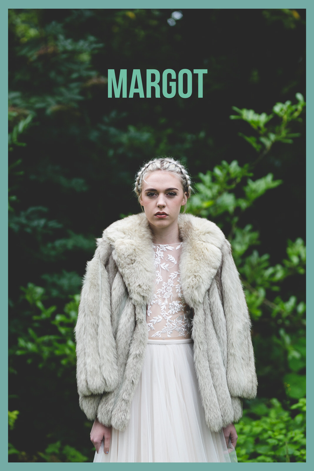 Margot styled bride from the royal tenenbaums 