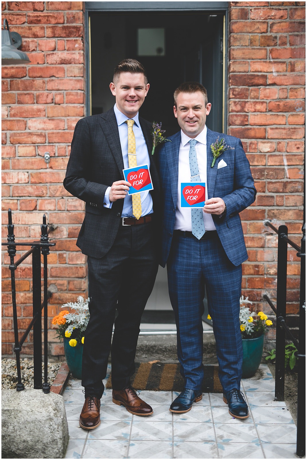 Do it for love - Groom & Groom portraits