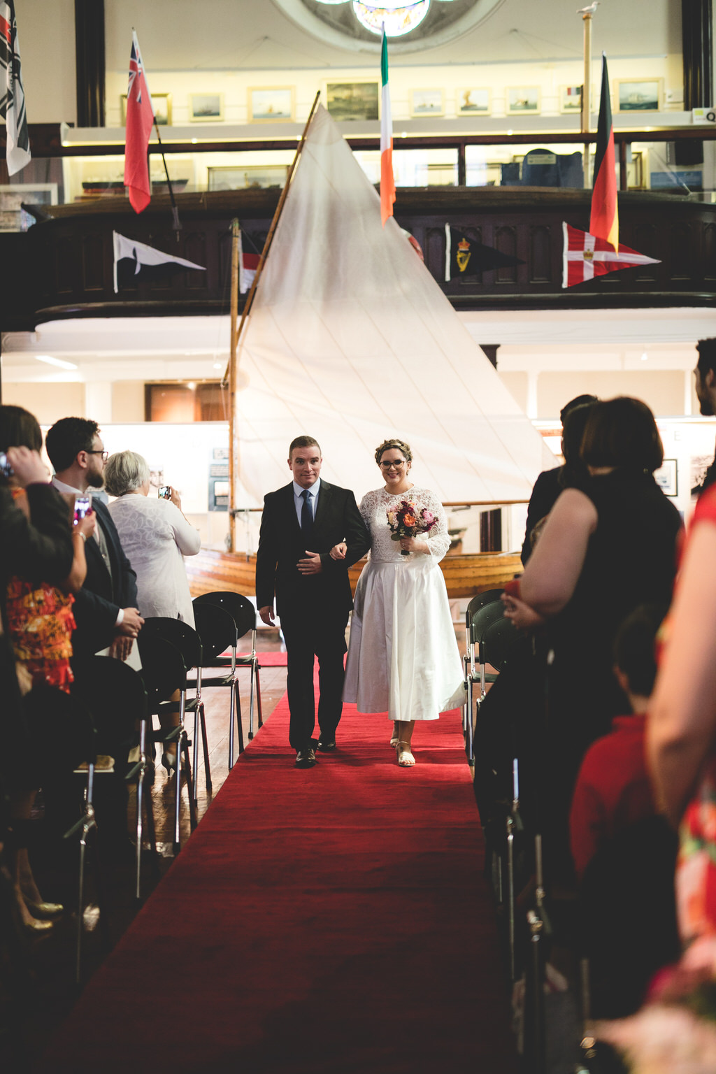 Humanist wedding at the maritime museum dublin